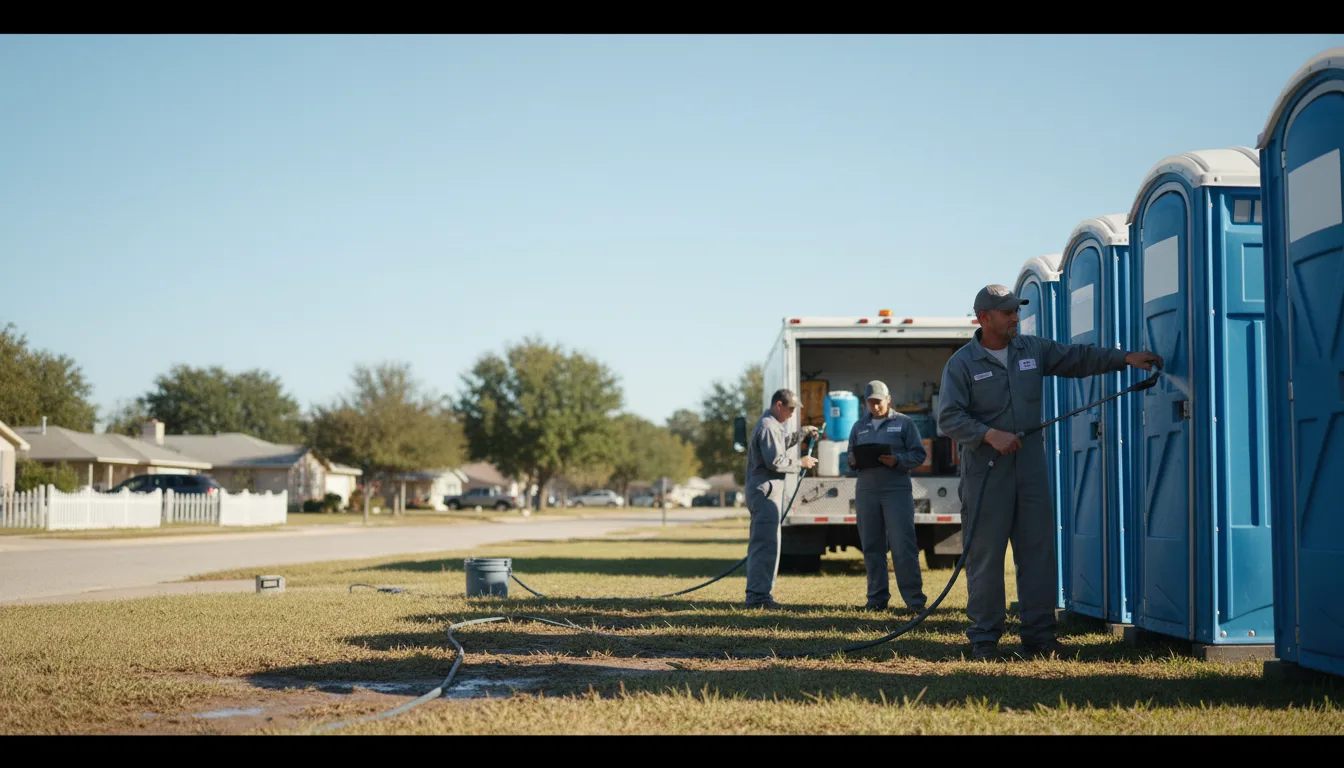 Long-Term Portable Toilet Rental in Douglasville, GA near me